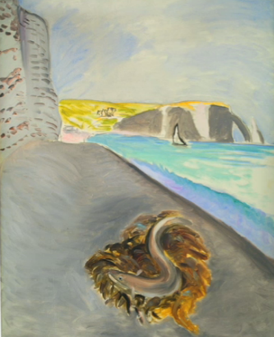Large Cliff: the Eel, 1920 - Henri Matisse