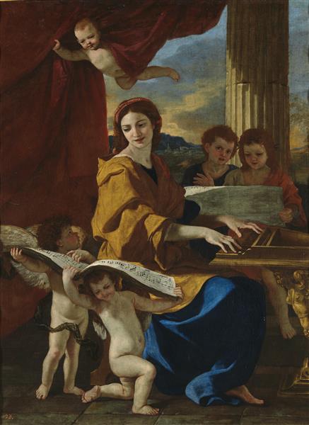 St. Cecilia, 1627 - 1628 - Nicolas Poussin