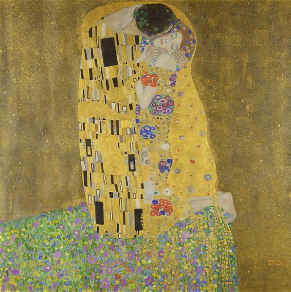 The Kiss, 1907 - 1908 - Gustav Klimt