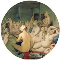 El baño turco - Jean Auguste Dominique Ingres