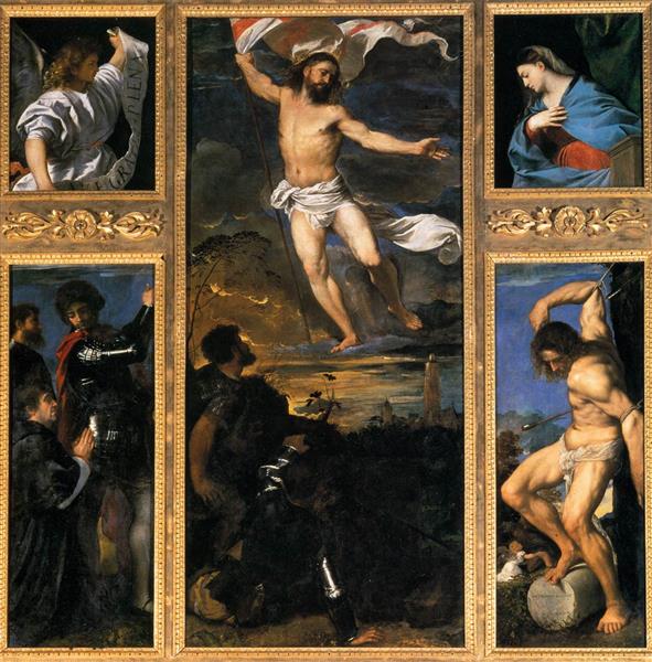Averoldi Polyptychon, 1520 - 1522 - Tizian