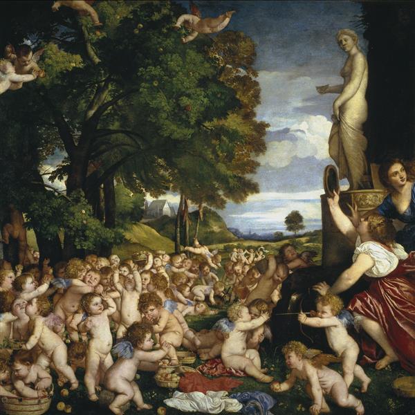 Ofrenda a Venus, 1516 - 1518 - Tiziano