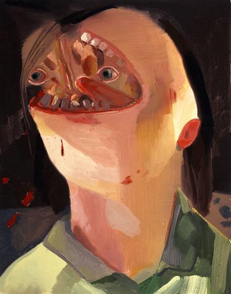Face Eater, 2004 - Dana Schutz
