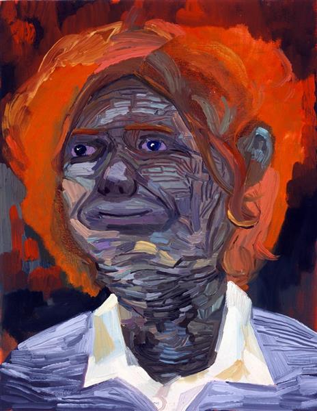 Self Portrait as a Pachyderm, 2005 - Dana Schutz