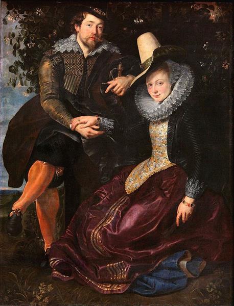 Sous la tonnelle de chèvrefeuille, c.1609 - Pierre Paul Rubens