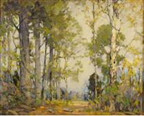 Through the Woods - Alfred Heber Hutty