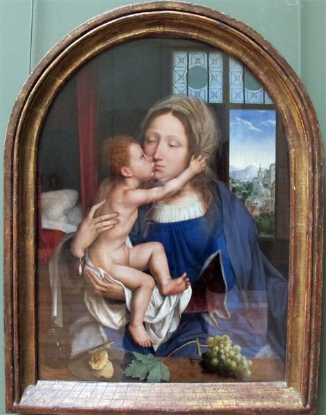 Madonna col Bambino, c.1510 - c.1525 - Квентін Массейс