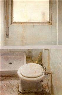 Toilet and Window - Antonio Lopez Garcia