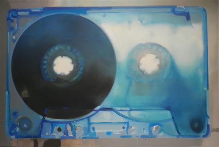 Blue Tape, 2005 - Oleksandr Hnylyzkyj