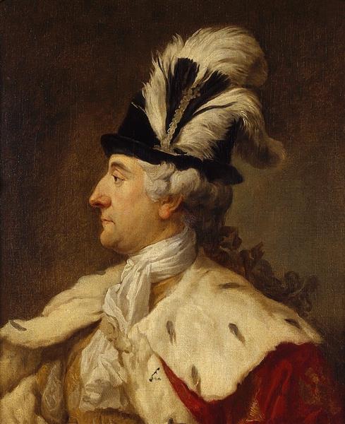 Stanislaw Augustus in a Feathered Hat, c.1780 - Марчелло Баччареллі