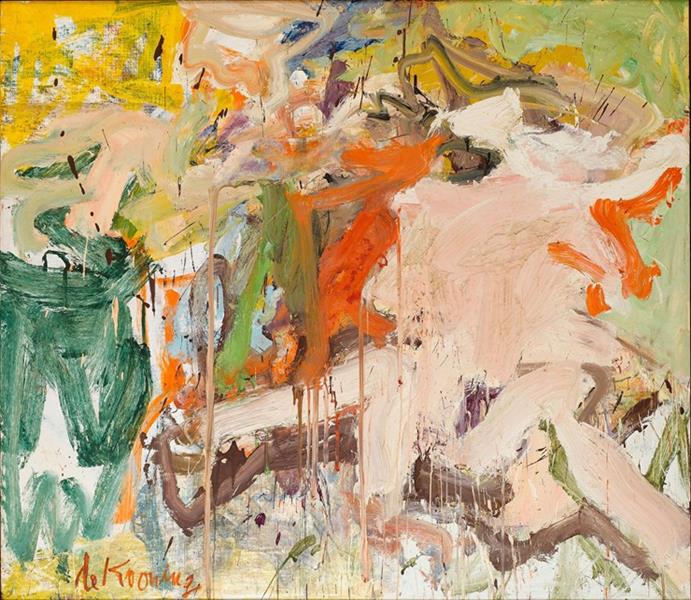 Two Figures in a Landscape, 1967 Willem de Kooning