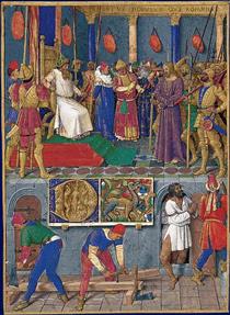 Jesus Before Pilate - Jean Fouquet