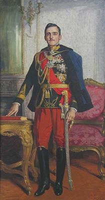 The Portrait of the King Alexander I - Paja Jovanović