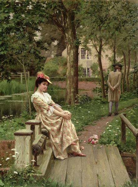 Off, 1899 - Edmund Leighton