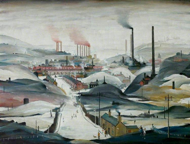 Industrial Panorama, 1953 - Lawrence Stephen Lowry