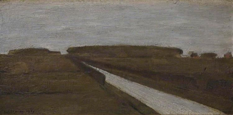 Landscape with Road, 1941 - L. S. Lowry