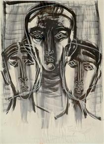 The Three Faces - Zainul Abedin