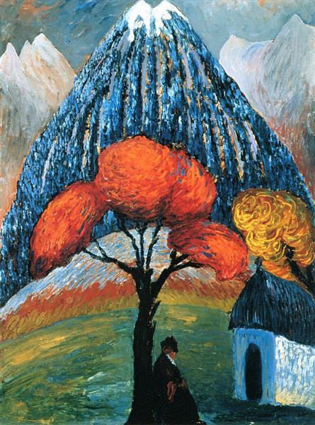 Red Tree, 1910 - Marianne von Werefkin