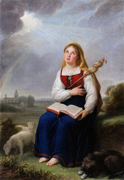 St. Genevieve, 1821 - Элизабет Луиза Виже-Лебрен