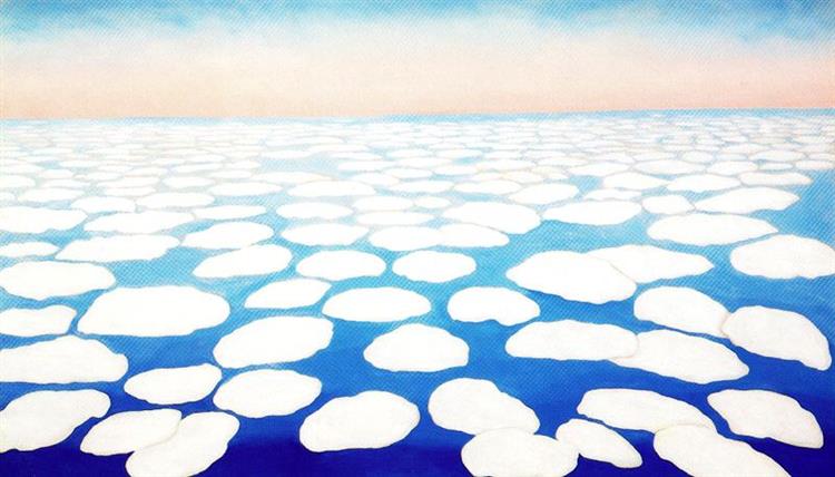Sky Above the Clouds II, 1963 - 歐姬芙