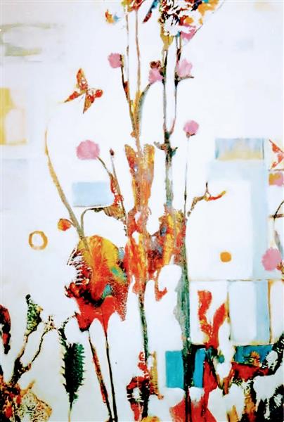 La primavera con las flores del campo, c.2003 - Emil Grigoras