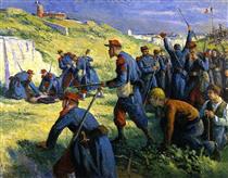 The Execution of Varlin - Maximilien Luce