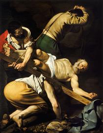 Kreuzigung des heiligen Petrus - Michelangelo Merisi da Caravaggio