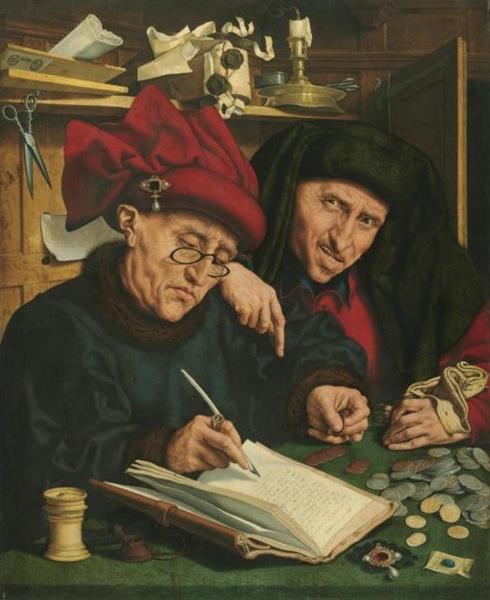 The Misers, c.1540 - Marinus van Reymerswaele