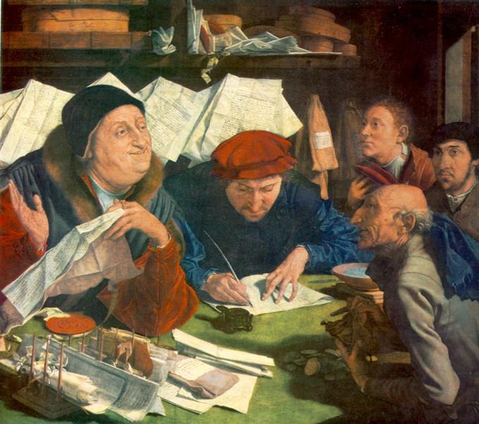 The Tax Collector, 1542 - Marinus van Reymerswaele