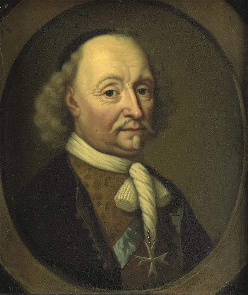 Johan Maurits, Graaf Van Nassau-siegen. Gouverneur Van Brazilië, 1680 - Michiel van Musscher