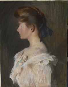 Portrait of a Model - Mary Sullivan, 1904 - Frank W. Benson