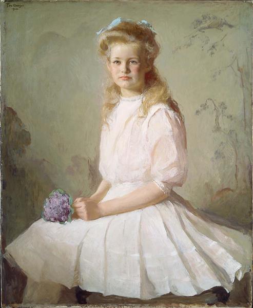 Katharine Gray Dodge, 1910 - Frank W. Benson