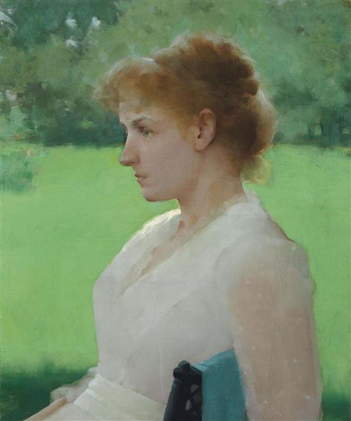 In Summer, 1887 - Frank Weston Benson