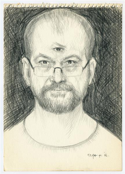 From the Block: Self-Portrait with the 3rd Eye, 2012 - Alfred Krupa