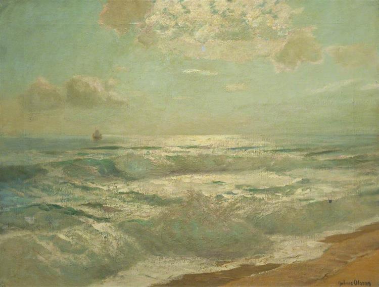 Silver Sea - Albert Julius Olsson