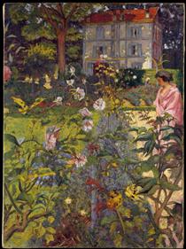 Garden at Vaucresson - Edouard Vuillard