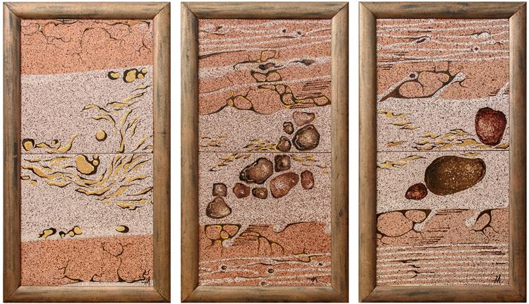 «Triptych - Natural Theme», 2016 - Ludwiga Nesterovich