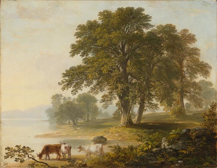 Study for Summer Afternoon - Asher Brown Durand