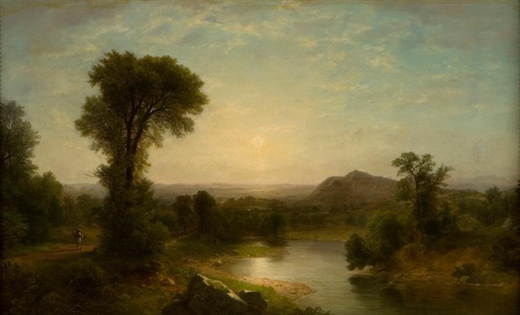 The Catskill Valley - Asher Brown Durand