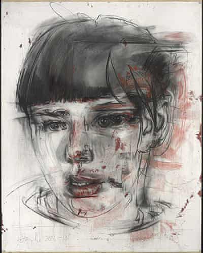 Stare (drawing), 2006 - Jenny Saville