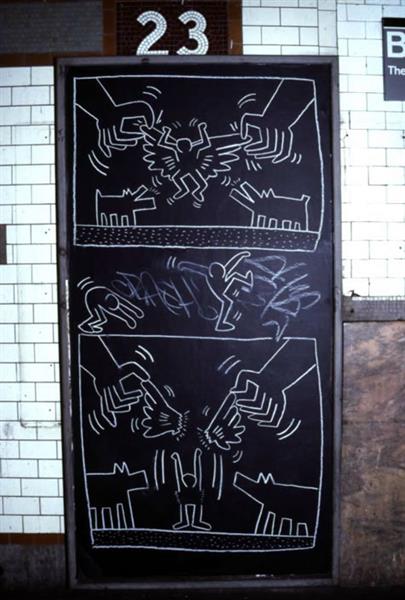 Untitled, 1982 - Keith Haring