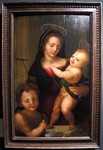 Virgin and Child with St John - Маріотто Альбертінеллі