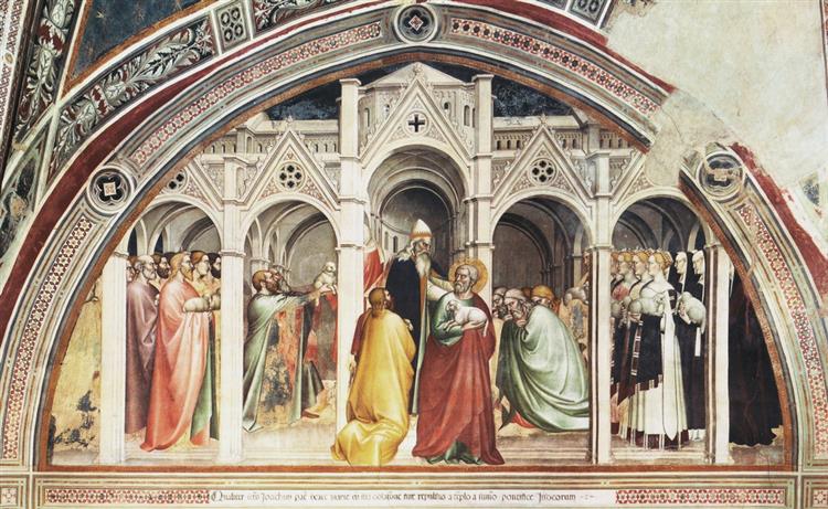 Cappella Rinuccini, c.1370 - Джованні да Мілано