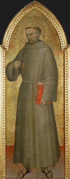 St Francis of Assisi, c.1360 - c.1365 - Giovanni da Milano
