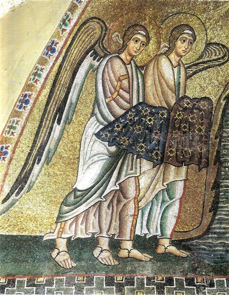 Хрещення, c.1025 - Візантійські Мозіїки