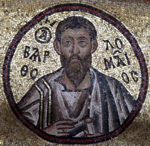 S.Bartholomew, c.1025 - 拜占庭馬賽克藝術