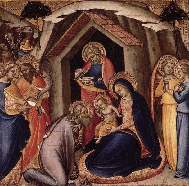 The Adoration of the Magi - Luca di Tommé