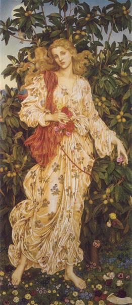 Флора, 1894 - Евелін де Морган