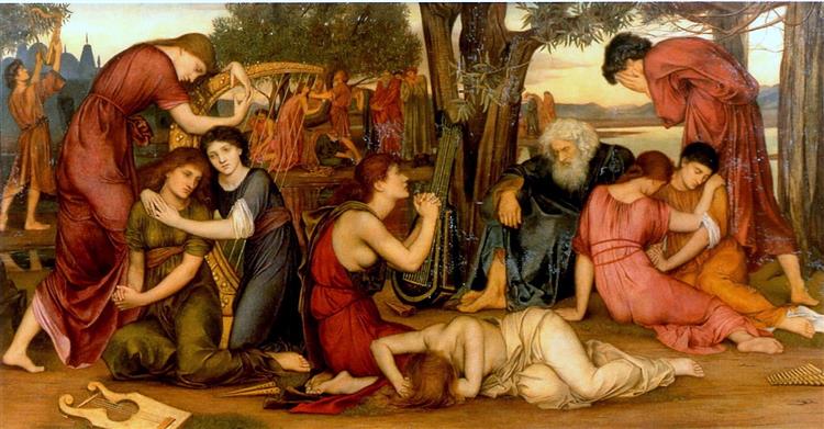 By the Waters of Babylon, 1883 - Evelyn De Morgan