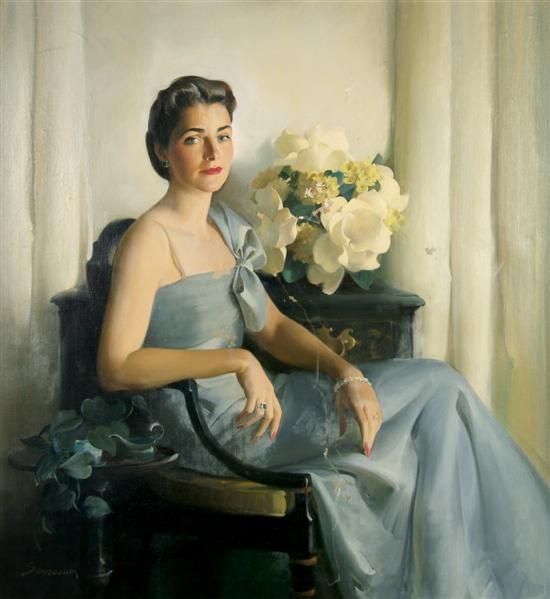 Portrait of a Lady - Haddon Sundblom